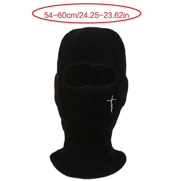 Rolig rånarbalaklava herrdräkthattar Halloweenpresent Pulloverhatt Mjuk mössa Halloweenpresent Varm mjuk balaklavahatt 2 A