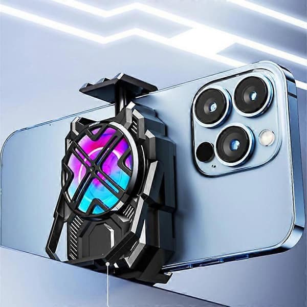 Universal Mini Mobiltelefon Køleventilator Radiator Turbo Hurricane Game Cooler Cell
