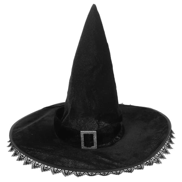 Heksehatt Halloween Maskerade Blonde Kostymehatt for Fest A