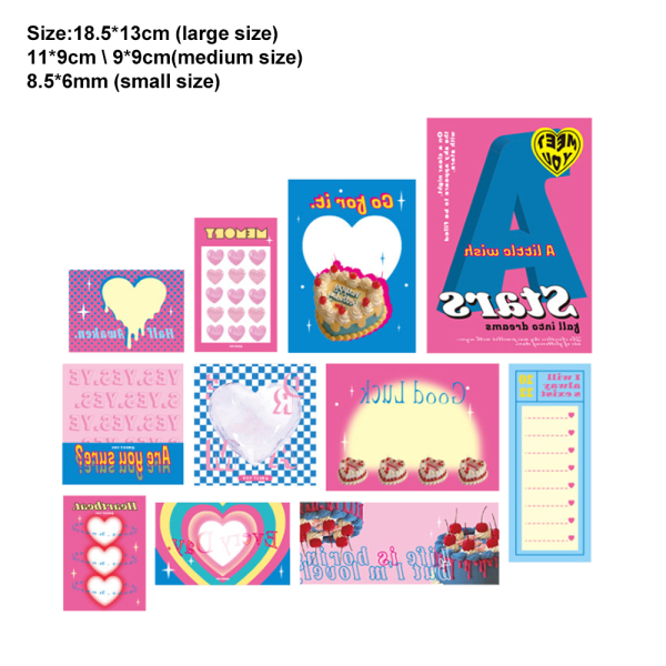 Farget mønstret papir for scrapbooking 50 ark - Scrapbook