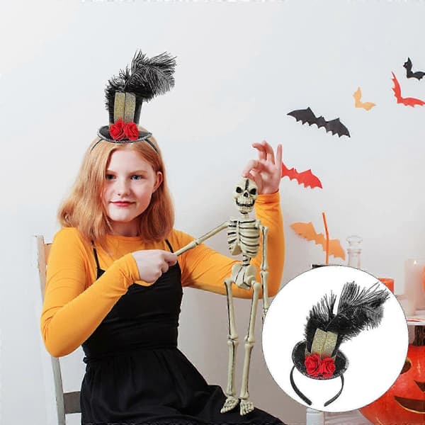 Halloween-hiusasusteet Hattu-panta koristeeksi Halloween-hattu-panta A