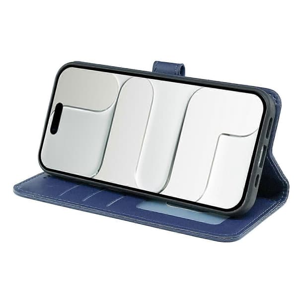 För iPhone 17 Pro Max Plånboksfodral Mönsterpräglat Läder Flip Cover