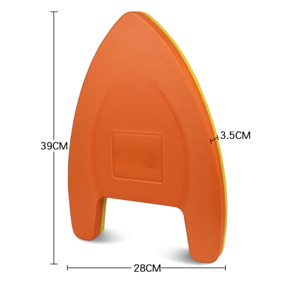 Svømmebrett, A-formet komfortabel treningshjelp sikkerhetsbasseng