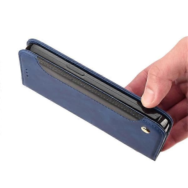 Kompatibel med iPhone 16 Plus Fodral PU Läder Stötsäkert Skydd Plånboksfodral A