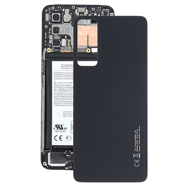 Batterideksel for TCL 30/30+ Svart