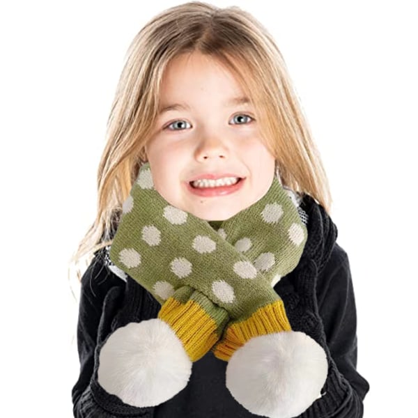 Børn tørklæde Fashion Toddler bløde varme tørklæder hals varmere vinter