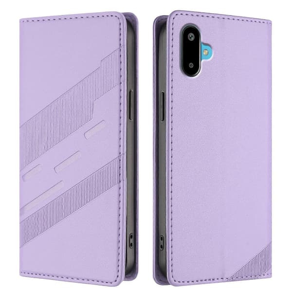 Präglad multifunktionell plånbok Retro läderfodral för Samsung Galaxy F06 5G / M06 5G