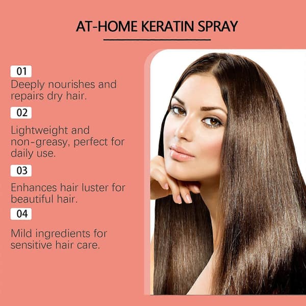 1-3x 100ml Keratin Hårbehandling Hemma Djup Näring, Eliminerar Friss A