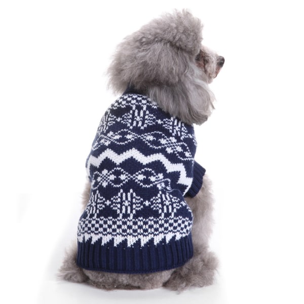 Vinter sweater julehund snefnug sweater