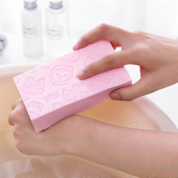 4 delar badsvamp duschsvamp exfolierande badsvamp A