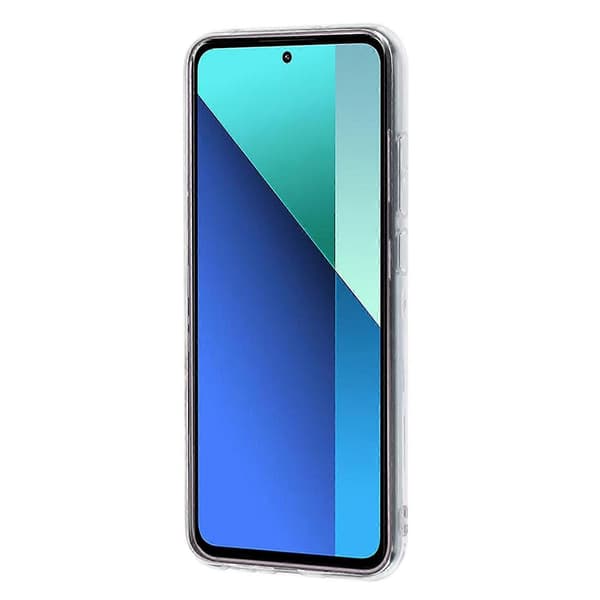 För Xiaomi Redmi Note 13 Pro 4G/Poco M6 Pro 4G TPU-telefonfodral Mönstertryck Vit Blomma