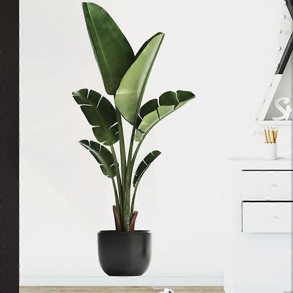 Planter Dekaler Soverom Tapet for Romdekorasjon Grønn PVC A