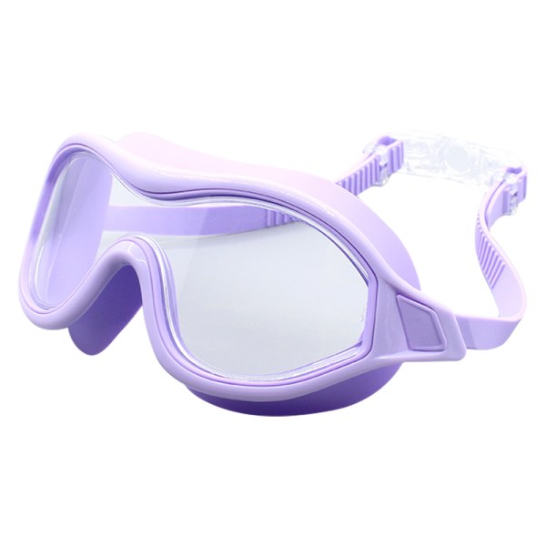 Stort stel svømmebriller, high-definition anti-dug briller,