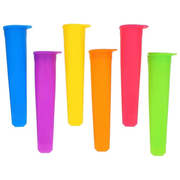 6 stk. ismaskineform sommer DIY isform non-stick ispindeform A