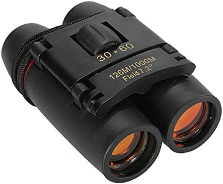 30x60 Mini 126m/1000m Optisk Militær Sammenfoldelig Kikkert Teleskop