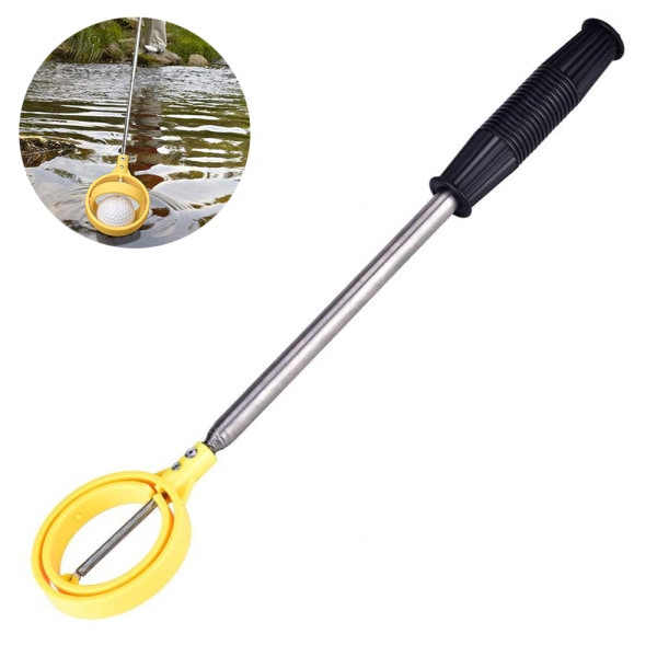 Golf Ball Retriever Utdragbar, rostfri Golf Ball Retriever