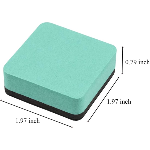 Mini Dry Erase Erasers Dry Erase Erasers, 40 Pack Magnetic