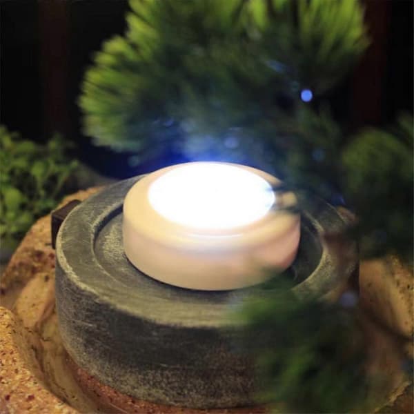 RGBW 16 farver LED Puck Lys Underskab Lys Dæmpbar Trykstyring LED Lampe