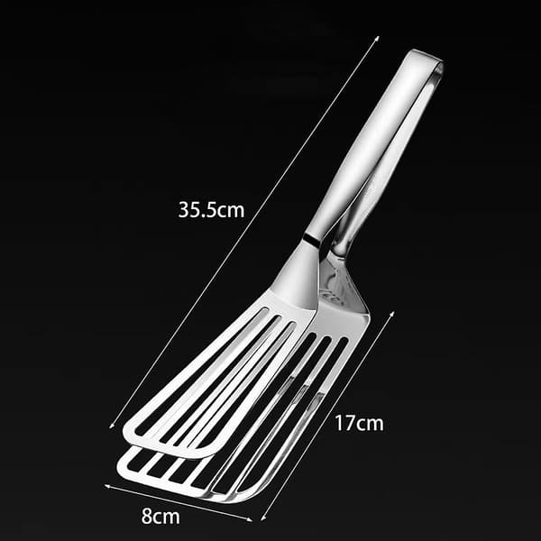 Grillklämma i ett stycke, ihålig design, bärbar BBQ-klämma för camping A