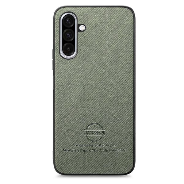 Twill Fabric Leather Skin Bakdeksel til Samsung Galaxy A16