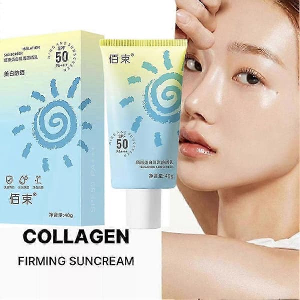 40g Whitening Isolation Solkräm Vattentät Och Svettresistent 26-27s A