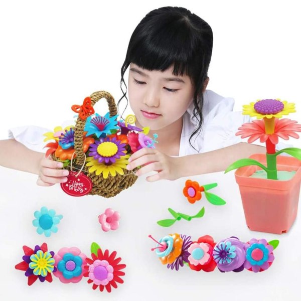 CENOVE Blumengarten Spielzeug für Mädchen, tee-se-itse -kimppusarjat Gesc