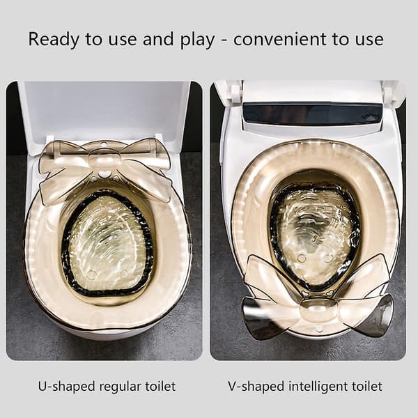 Bærbar sittebadekar bidet for barsel badekar toalettseter for baderom A