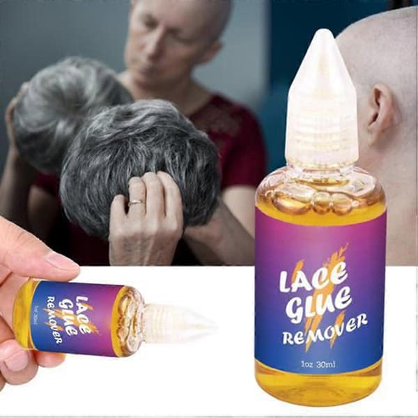 30 ml limfjerner for blonde parykker Effektiv hårlimfjerner A