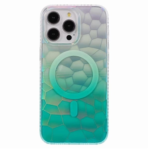 Kompatibel med iPhone 12 / 12 Pro IMD Slim Case Gradient Design TPU+Akryl Mobilskal Kompatibel med MagSafe A