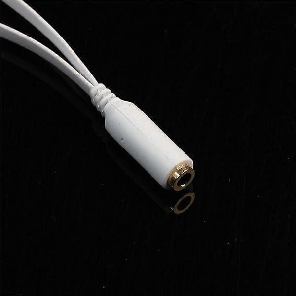 3,5 mm Jack Mikrofon Headset Audio Splitter Kabel Hun Til 2 Han Hovedtelefon Mikrofon