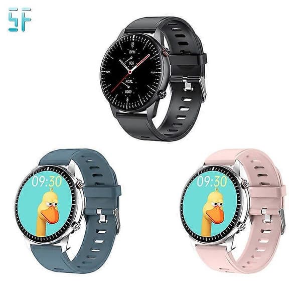Smartklocka för Xiaomi Huawei iPhone Män Kvinnor Mode Smart Armband Band Pulsmätare