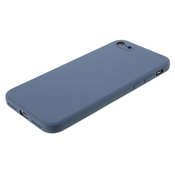 Ren farve mat blød silikone telefoncover til iPhone 7/8/SE (2020)/SE (2022) A