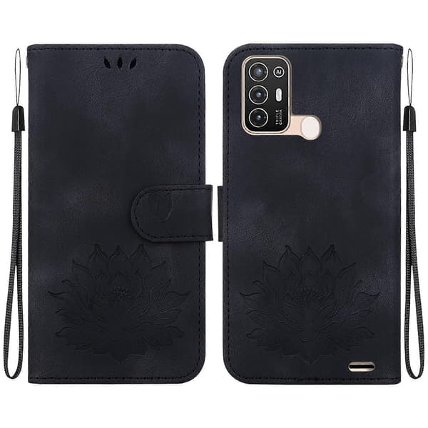 Lotus preget skinntelefondeksel til ZTE Blade A52