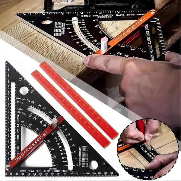 Vinkelhake tidsbesparende design allsidig verktøy for snekkerverksted A