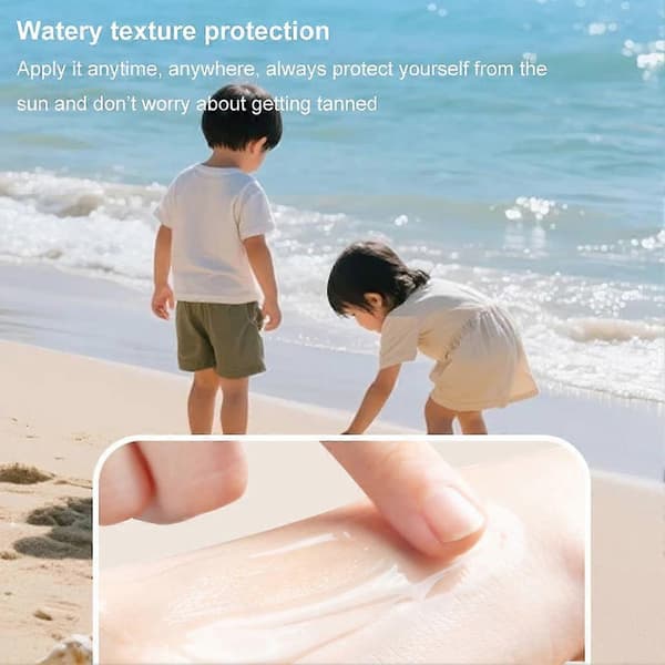 Kjølende solkremgel SPF30 PA+++ for sensitiv hud til barn A