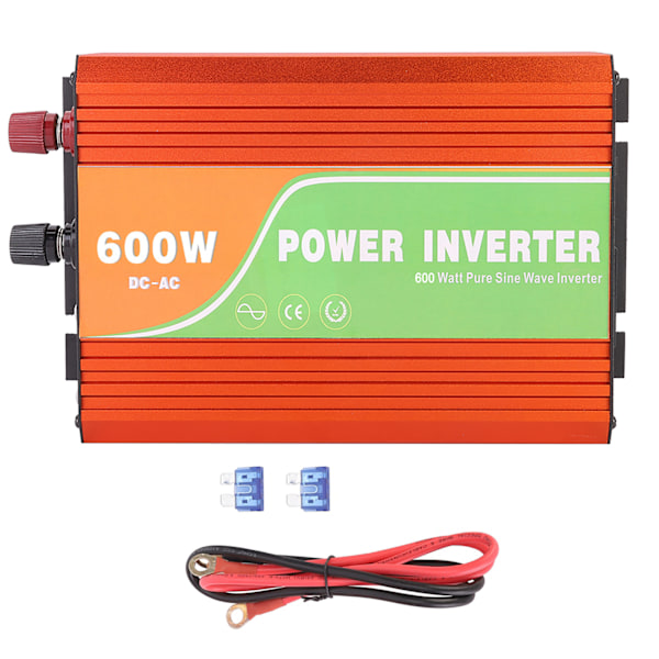 600W Højfrekvens DC AC Inverter Ren Sinus Bølge Strøm Inverter Udgangsspænding 220V24V