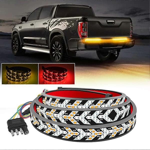 Multifunksjons LED baklys stripe lys 528 lampeperler bil baklys stripe lys bildel A