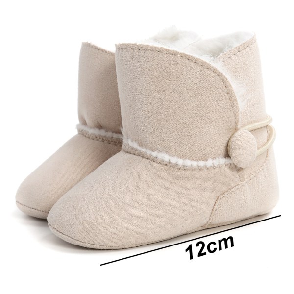 Sko med gripesåler Baby Booties Koselige fleece tøfler Myke baby