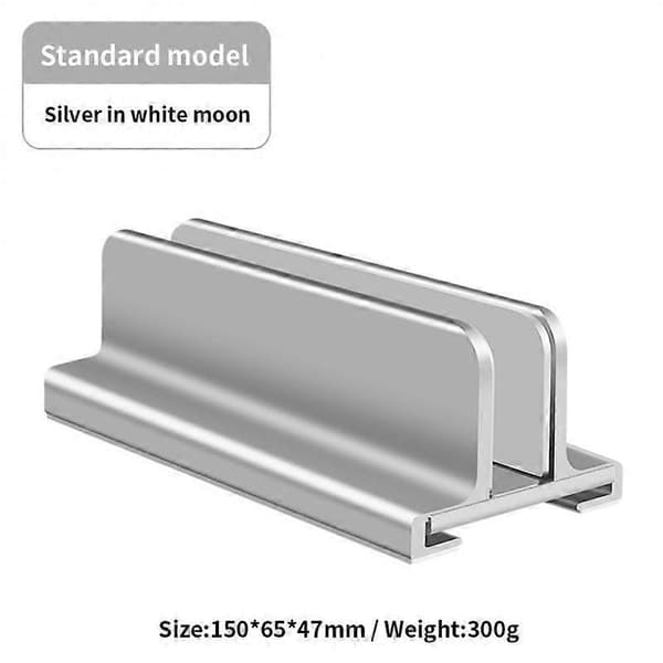 Vertikalt laptopställ för MacBook Air Pro Vikbart aluminium anteckningsboksställ