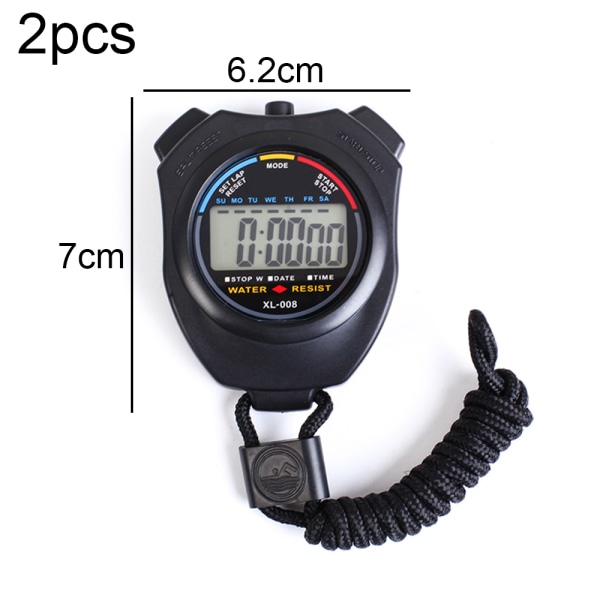 Digital Stoppur Timer - Intervalltimer med stor display