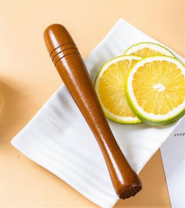 Vinblandingspind Træ Citronpresser Cocktail Muddler Shaker Is Hammeret Ispind