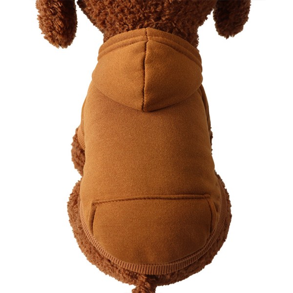Hundkläder förtjockade för att hålla värmen små och medelstora hundar