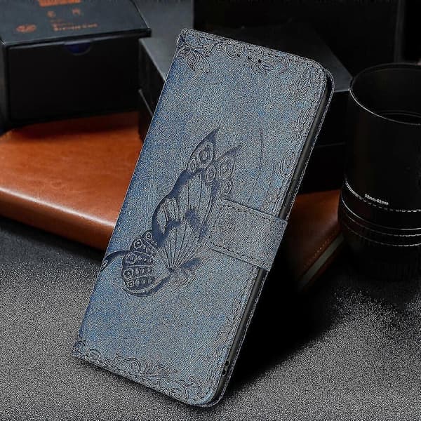 Iphone 12 Pro Max Navy Blue Butterfly Mobilcover A