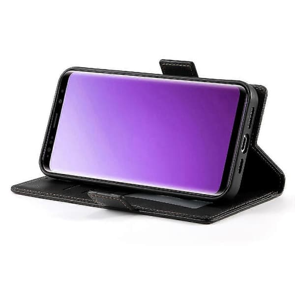 Flip-etui til Samsung Galaxy S9 Plus Flip-kortpladser Pung Daglig brug Forretningssort