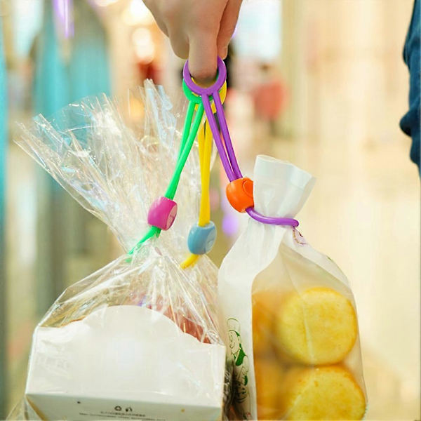 Snackposer Forseglingsclips Holder Mad Frisk Forseglingsclips til Friskholdelse A