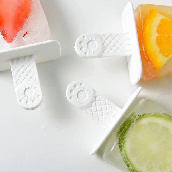 2 stykker silikone isterningform ispindeform genanvendelig let frigivelse isterningform ismaskine A