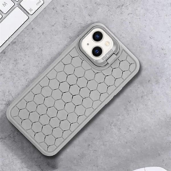 Kompatibel med iPhone 13 TPU-fodral Värmeavledning Linsram Stöd Telefonfodral A