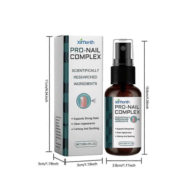 1-3X 2024 Ny ProNail Complex Sprayolja för naglar 30ML A