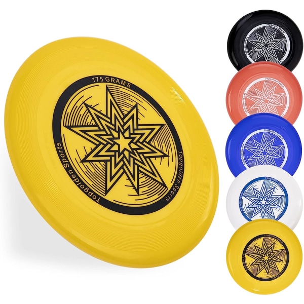 Ultimate Flying Disc 175 Gram, Sport Disc, Masser af farver