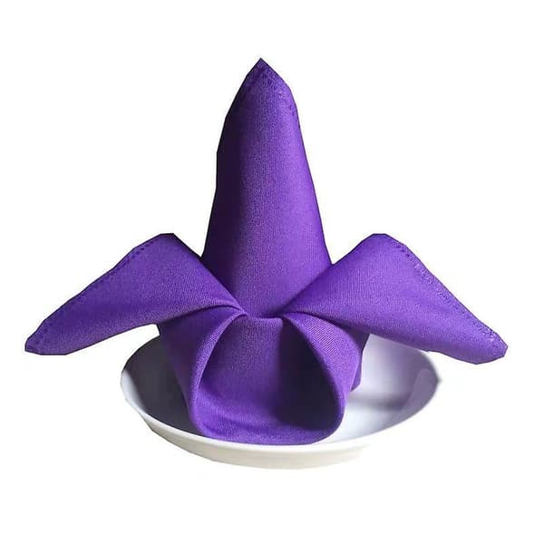 48*48cm Restaurant Bryllupsfest Banket Middag Polyester Stofservietter Restaurant Borddekoration A